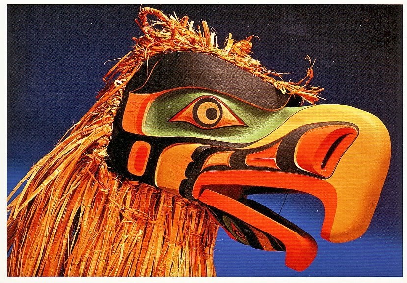 Postkort: Canadian native art 2...