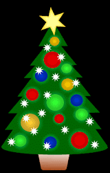 christmas animated clipart tree cartoon clip background moving cliparts holiday animation backgrounds cards happy email gifs versions websites clipground library
