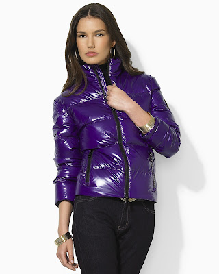 Downjacket fashion: Ralph Lauren Antrim Glossy Puffer Jacket