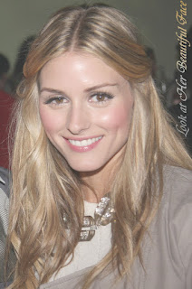 Olivia Palermo Long Blonde Hairstyle