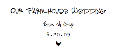 Our::Farmhouse::Wedding