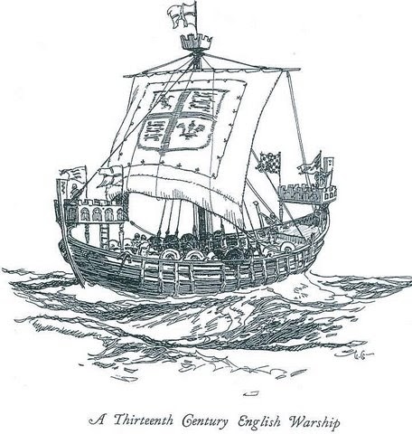 Ганзейский когг чертежи