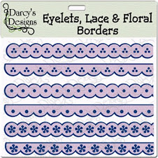 Eyelets Lace & Floral Borders