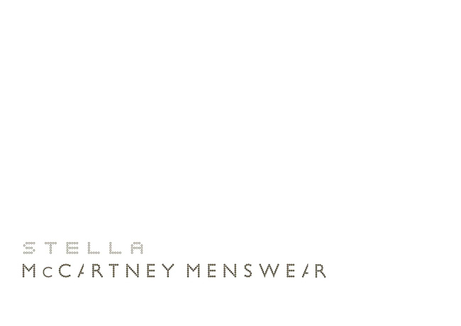 stella McCartney Menswear