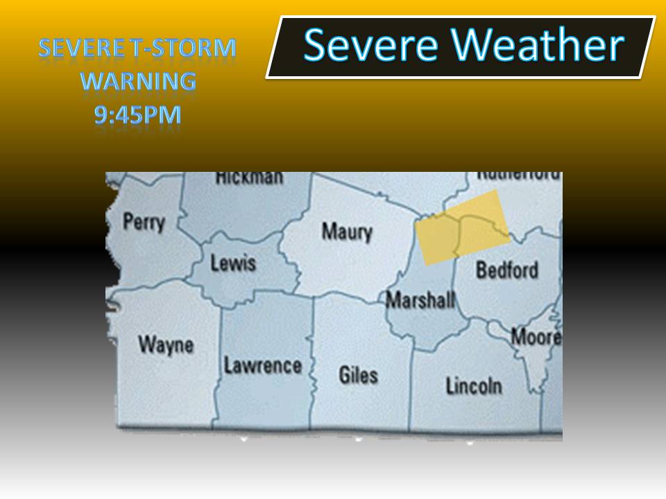 Southern TN Weather Severe Storm