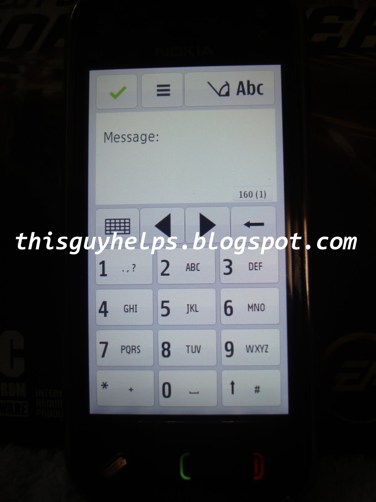 So I tried few softwares , but nothing was worth except one. The SWYPE in  the nokia beta labs. Click Here to download it.
