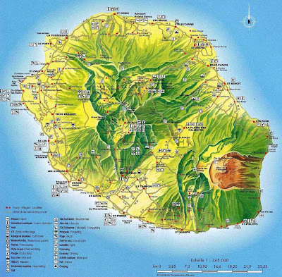 Resultado de imagen de mapa isla reunion