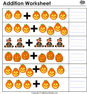 Halloween Printables: Free Math Halloween Printables