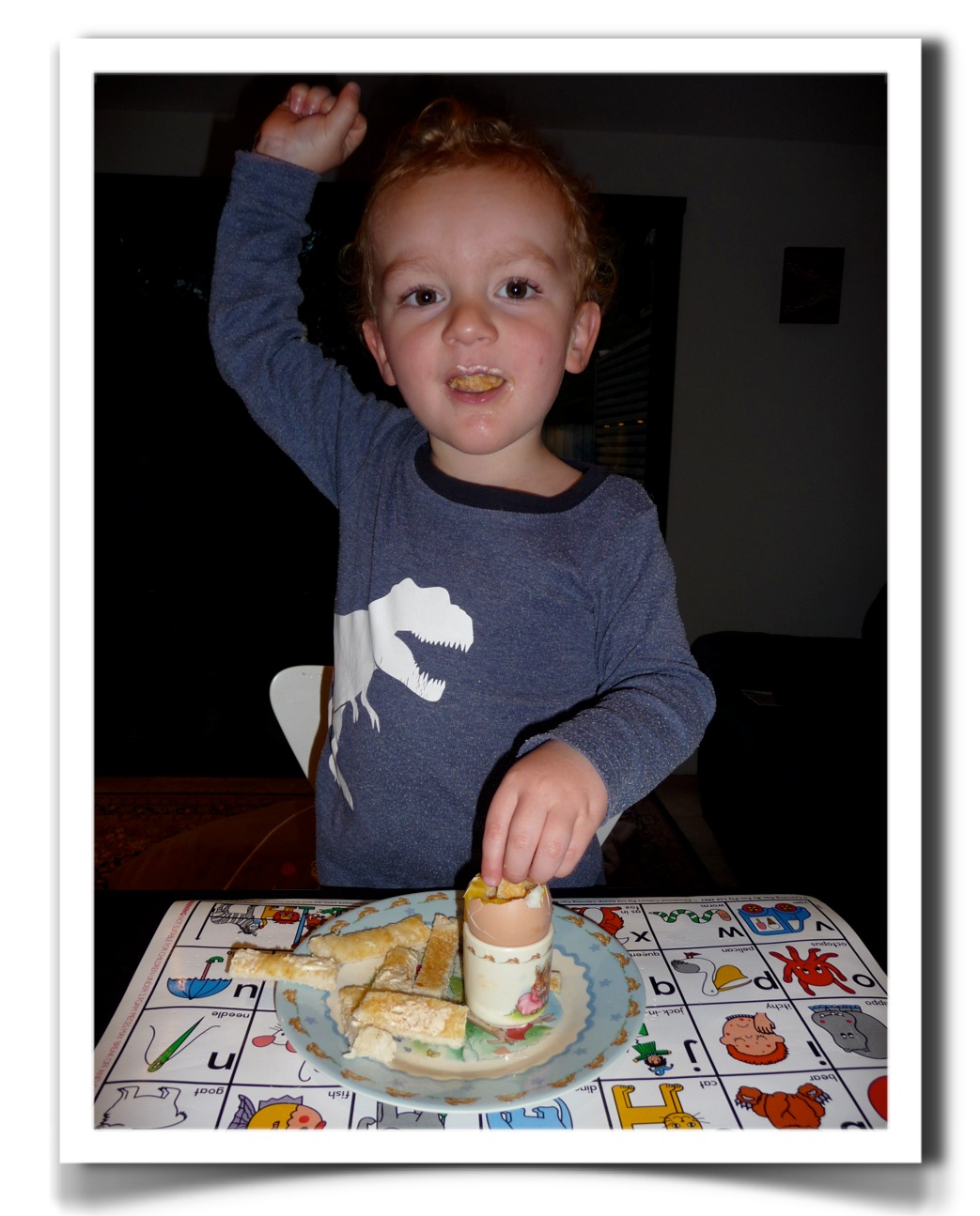 The Urban Potager Eggs with Soldiers!