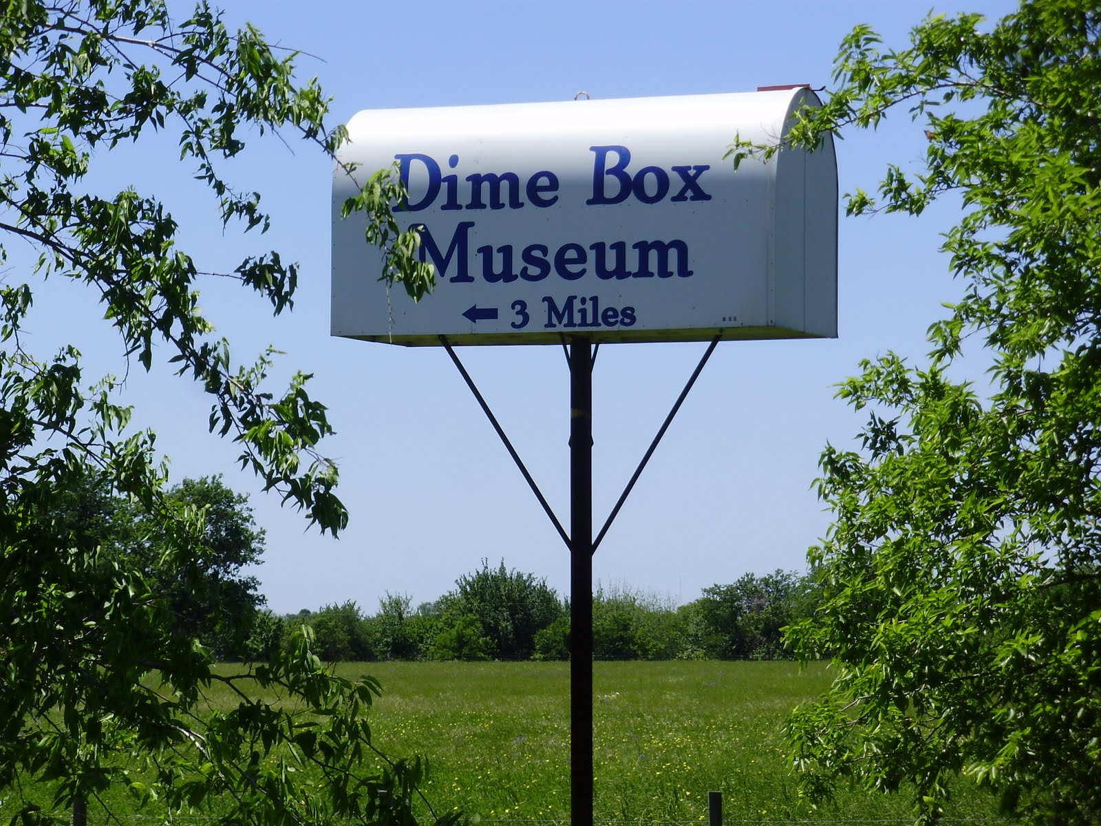 Life at 55 mph Dime Box, Texas (click here for more info)