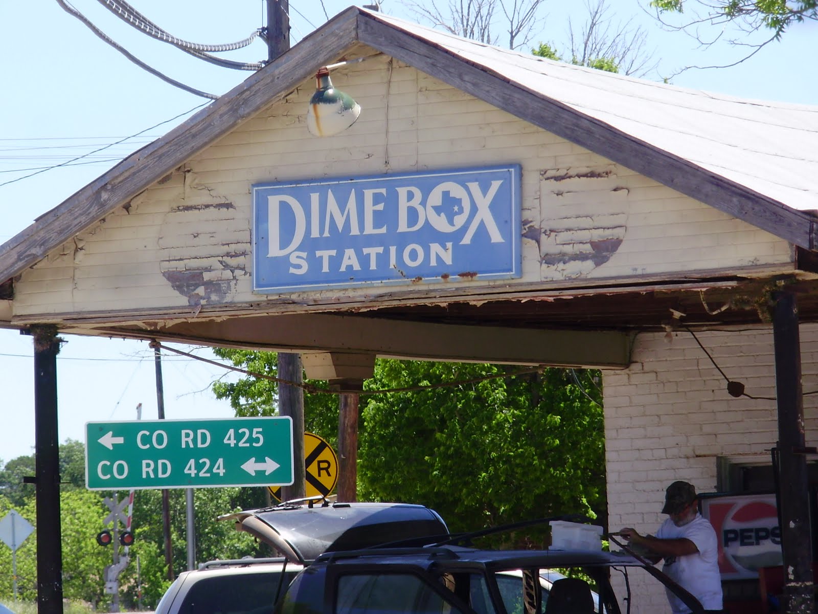 Life at 55 mph Dime Box, Texas (click here for more info)
