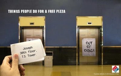 pizza funny elevator