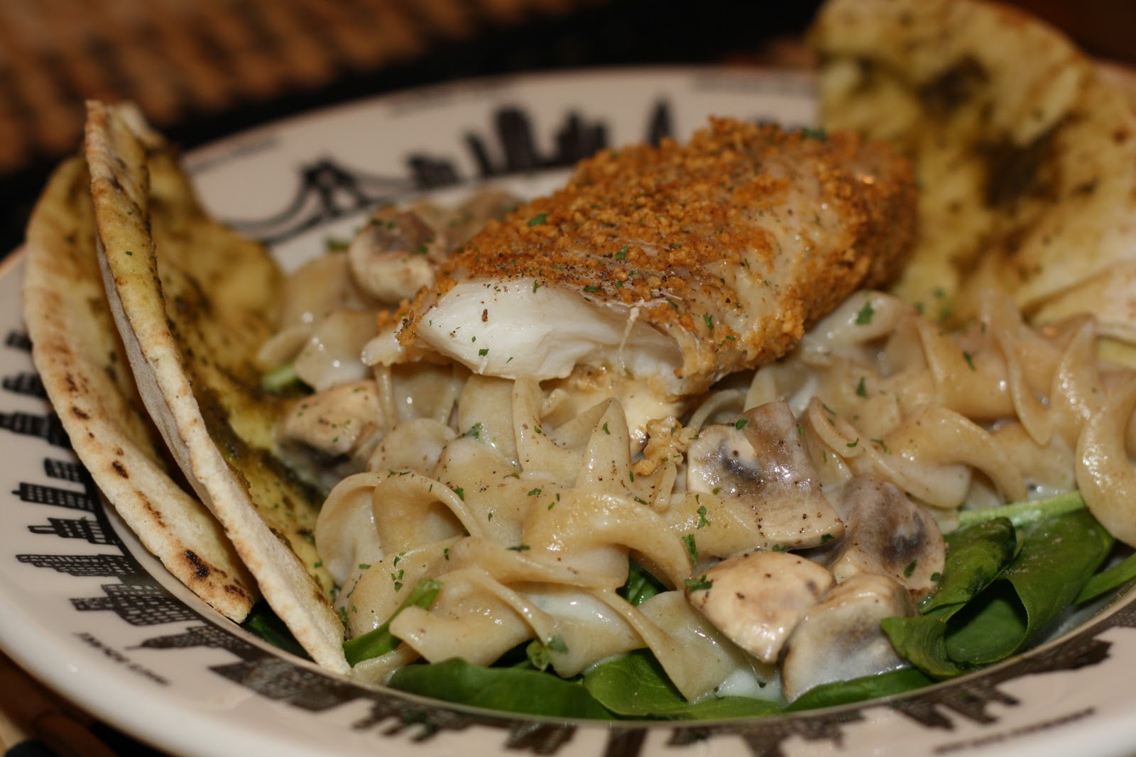 Meals with Michelle Baked Haddock Alfredo