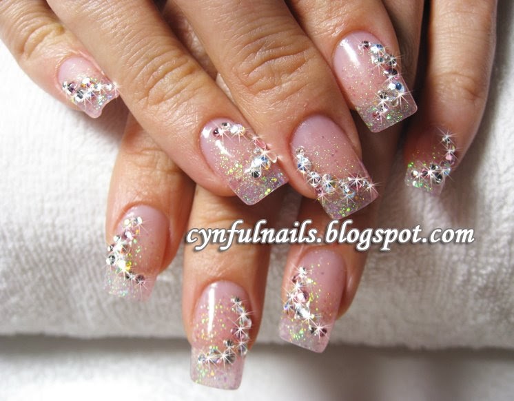 Cynful Nails: Bridal nails