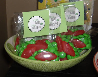 Kiss Me I'm Irish party favors