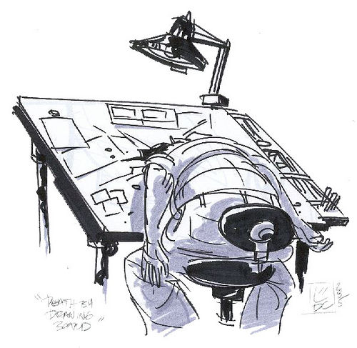 Cutting Through The Crap: Drawing Board, Back To