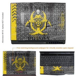 alienware-m15x: Skin Sticker for Alienware M11X case cover M11x-15x