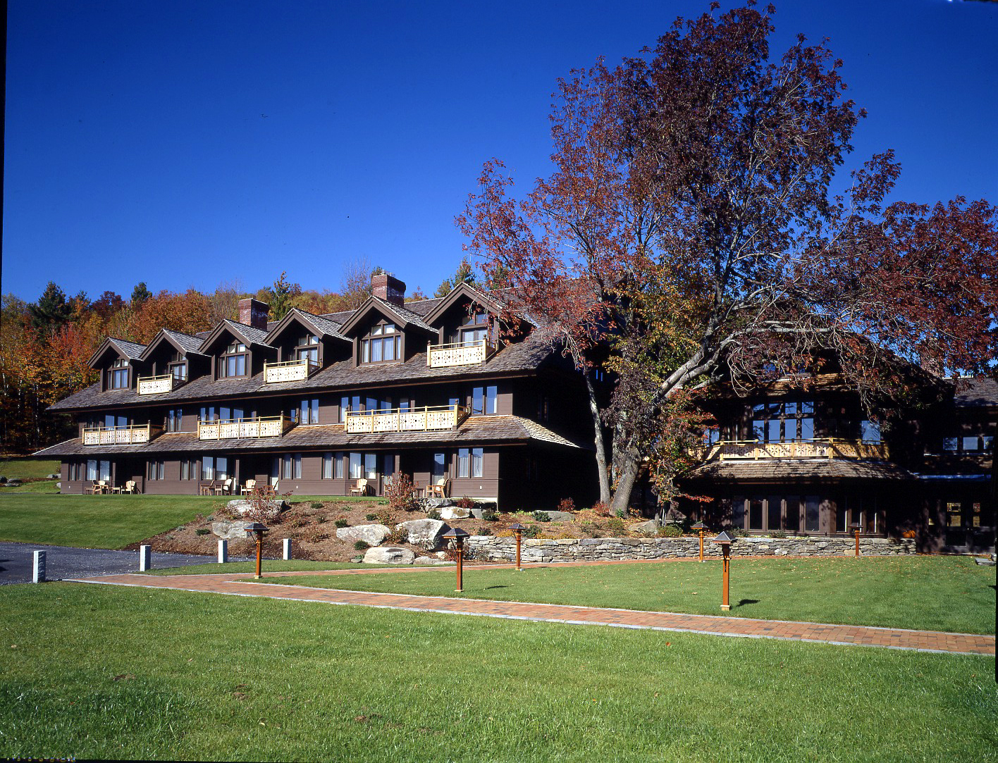 Beautiful Heavy Timber Construction by Vermont Timber Works. Post and