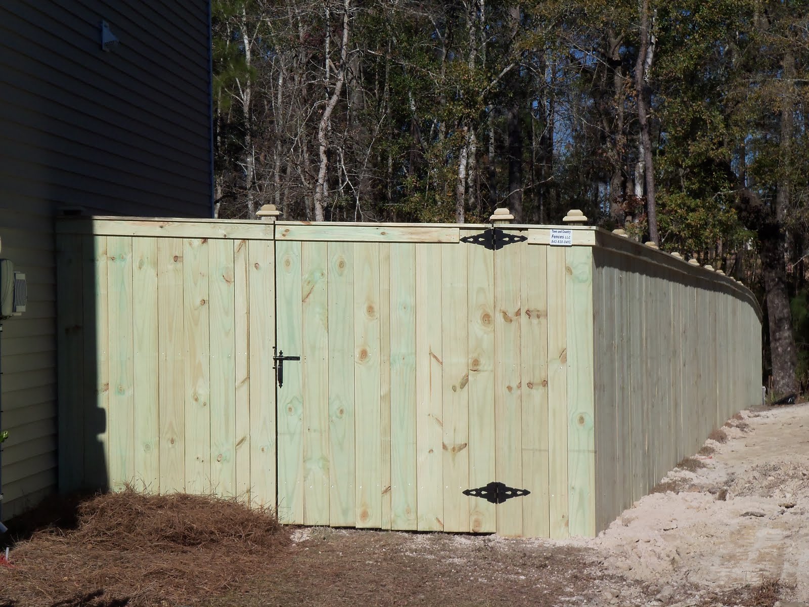 Town & Country Fences, LLC Wood & Aluminum Combo at Spring Grove