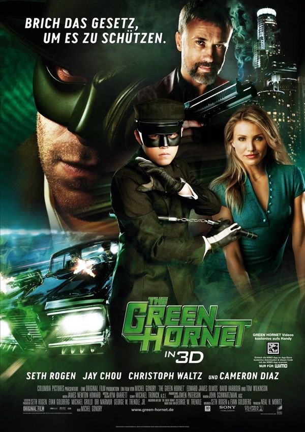 THE GREEN HORNET(2010)** out of **** Written by Seth Rogan based on 