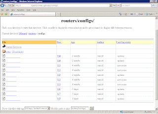 Whateva: Configuration Management with Rancid