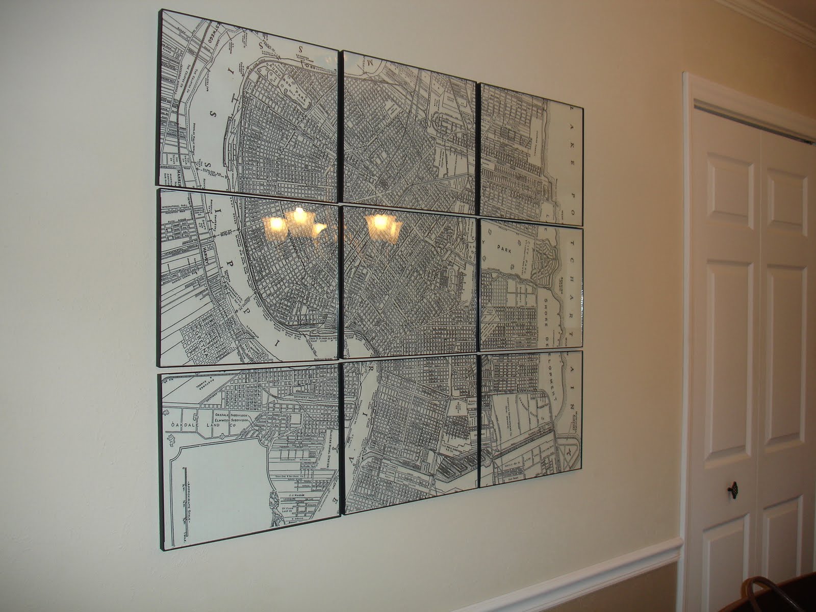 wedded whittaker: Framed Map Series