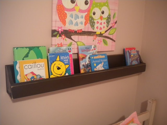 front facing bookshelf