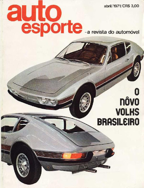 Capa de Revista Auto Esporte de abril de 1971
