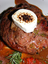 GRILLED RIBEYE WITH CHEVRE