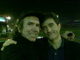 Con Guillermo Fesser de "Gomaespuma"