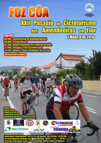 XXII PASSEIO DE CICLOTURISMO DAS AMENDOEIRAS EM FLOR