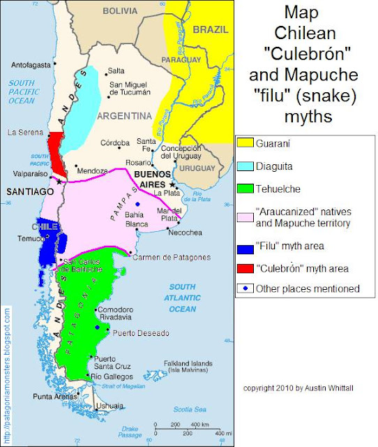 Culebron myth map