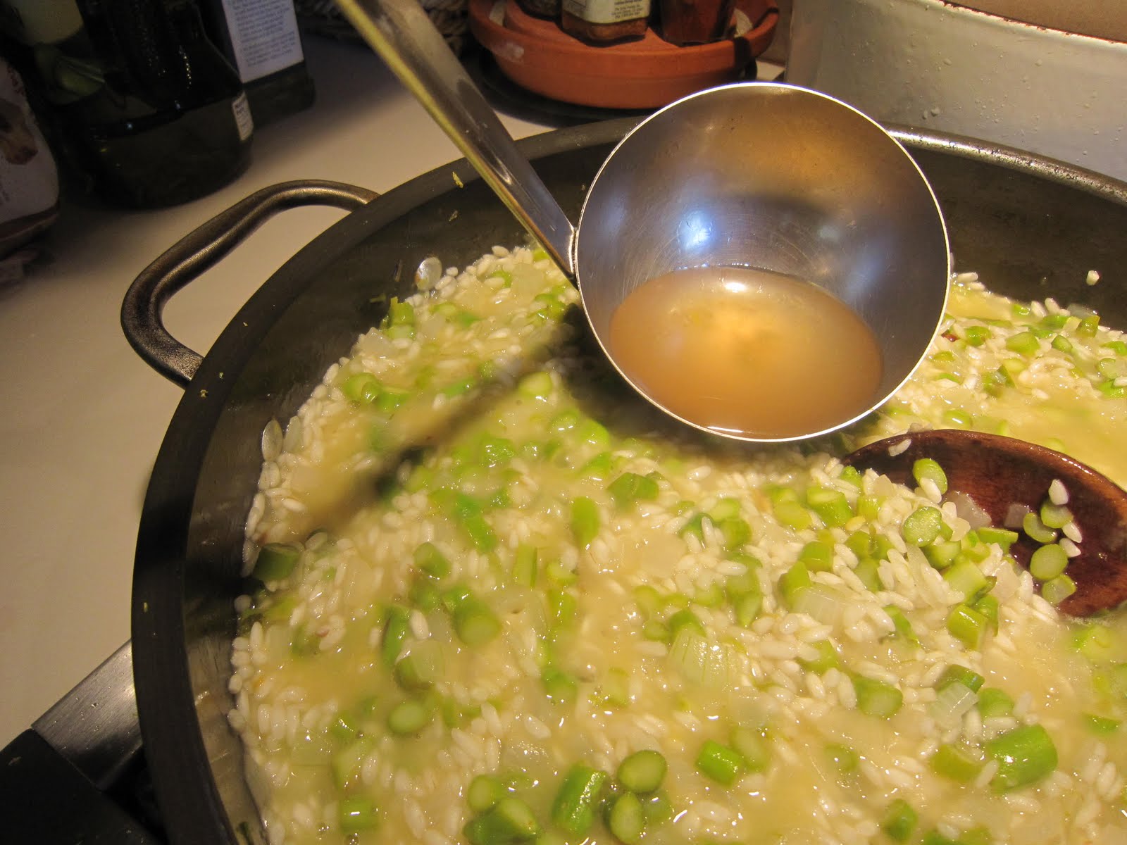 Annelle's Table Asparagus Benedict Risotto Cakes