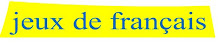 Jeux de français