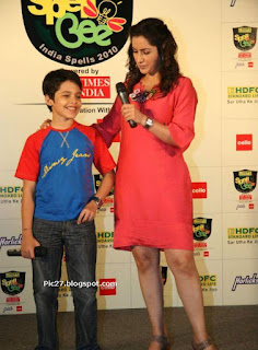 Tisca Chopra at the Launch of HDFC Standard Life Spell Bee