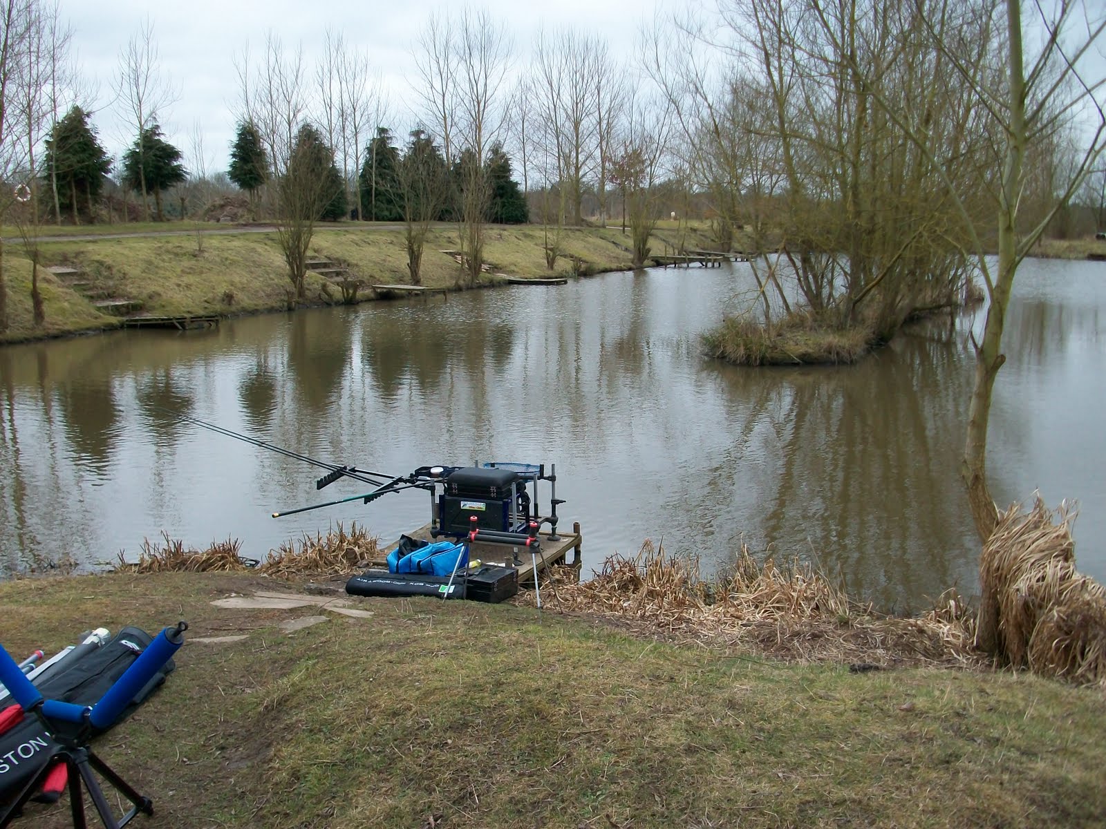 Match Fishing in Europe TUNNEL BARN FARM Pegs i fished