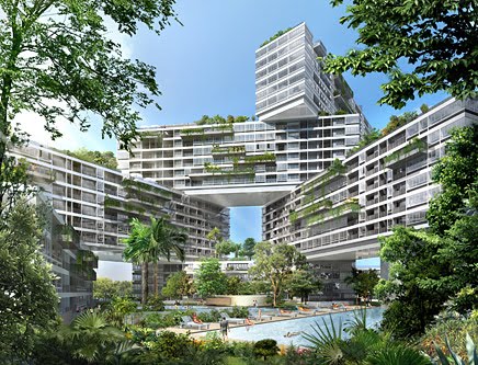Great Architecture Interlace in Singapore by OMA and Partner