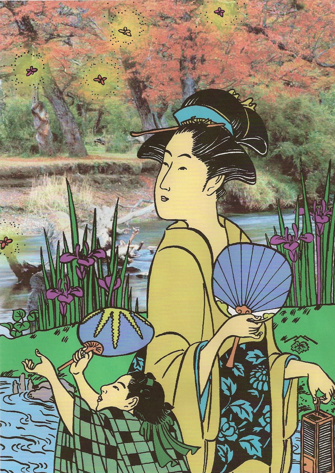 Lámina Visual: Dibujo japonés