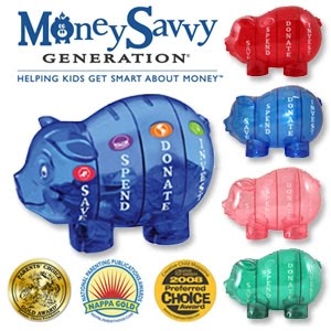 2 Make Ends Meet: Help Your Children to \u0026quot;Give, Save, Spend\u0026quot;!!! Piggy Bank w\/ a Twist!!