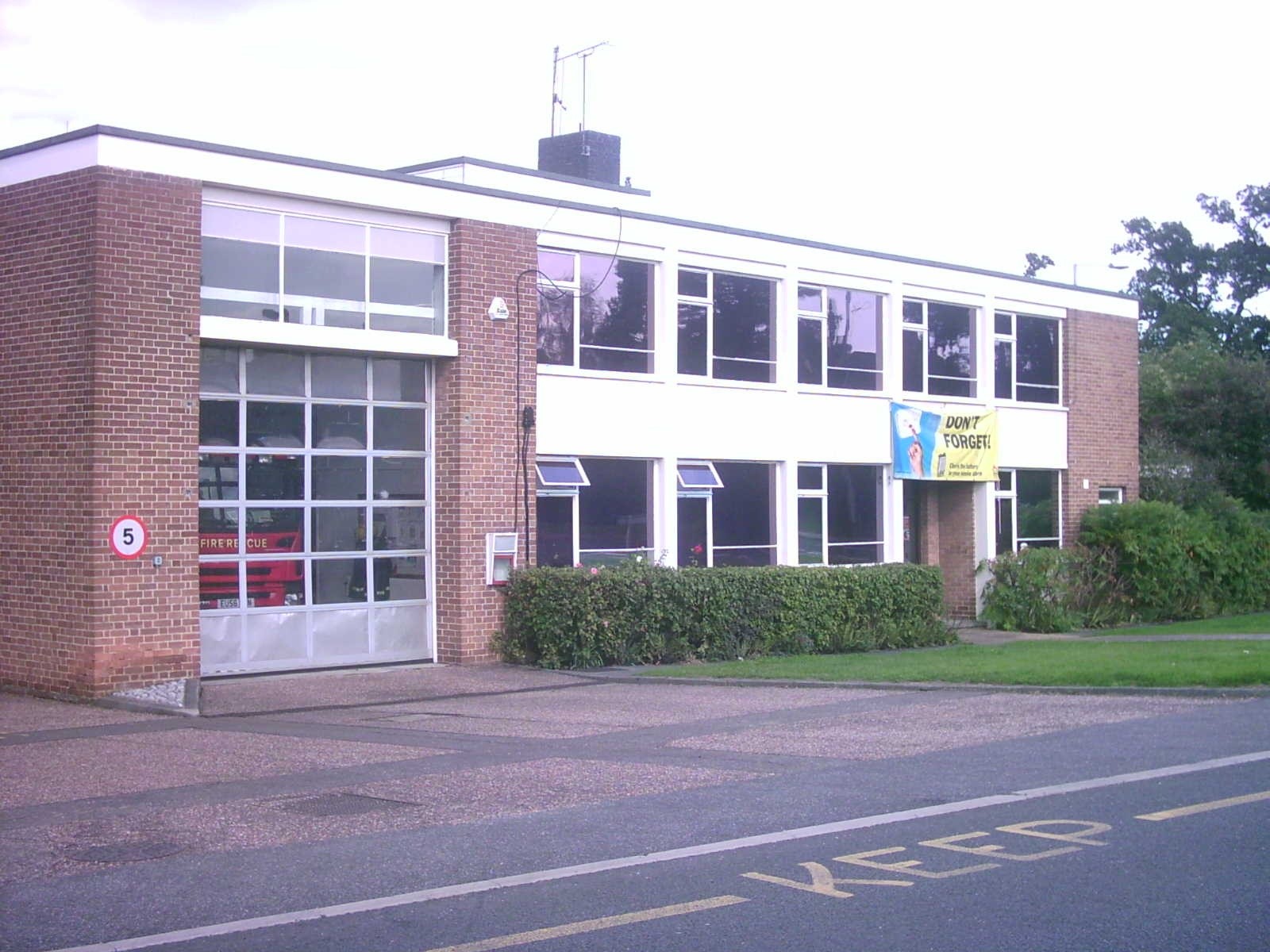 Great Baddow A Brief History Of Great Baddow Fire Station