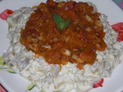 Aubergine Salade, Patlican Salatasi