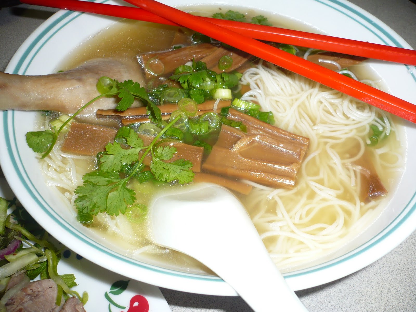 TrucVyZoe's Zone Duck Bamboo Vermicelli Noodle Soup Bún Măng Vịt