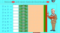 Tablas de multiplicar