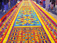 Las alfombras de Semana Santa