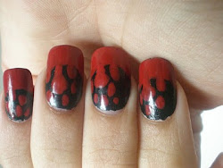 blood nail nails dripping