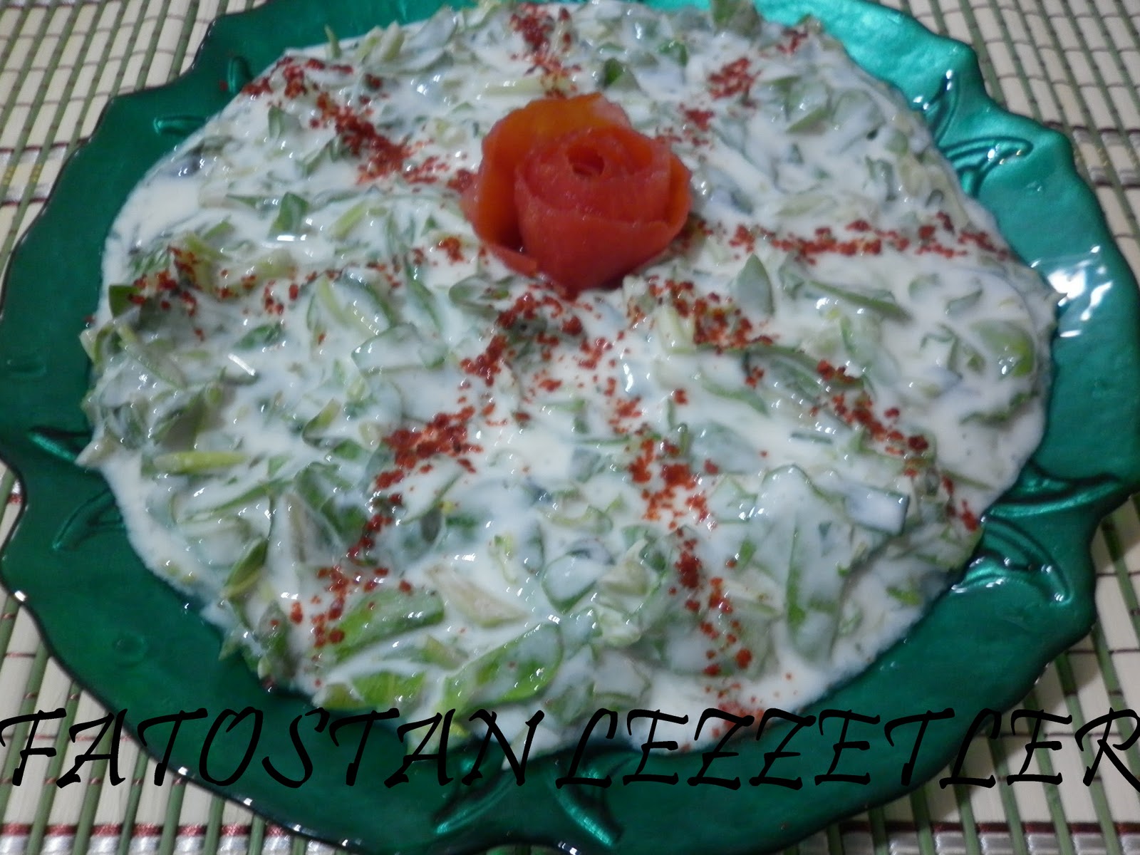 FATOŞTAN LEZZETLER: YOĞURTLU SEMİZOTU SALATASI