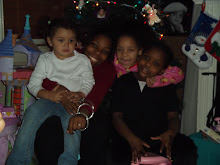 4 granddaughters Christmas 2010