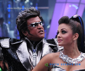 Aishwarya Rai Bachchan Photos with Rajani Kanth 