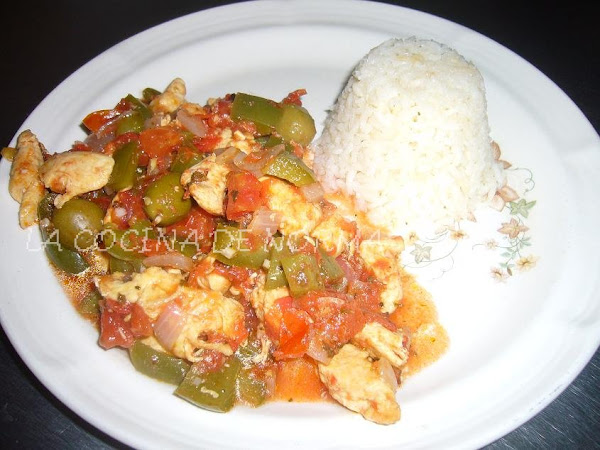 POLLO A LA VERACRUZANA