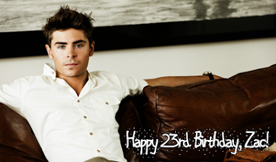 hOlLyWoOd UnDeAd :D: Happy 23rd Birthday! ZAC EFRON